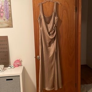 Bridesmaid dress, worn.